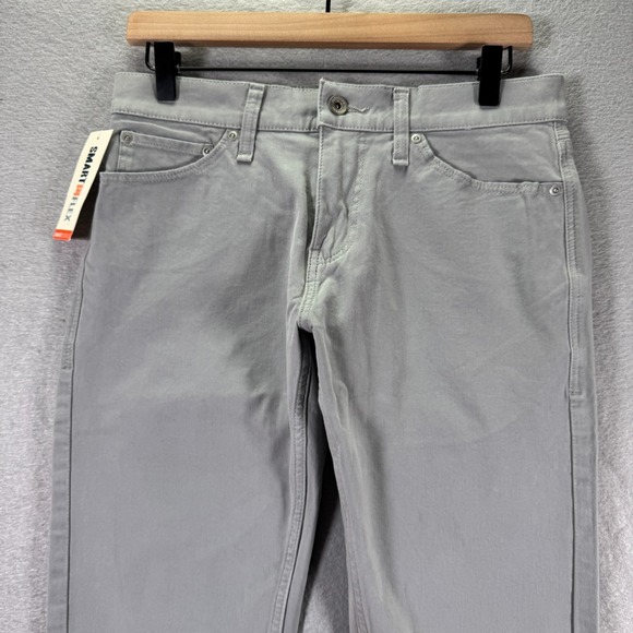 Dockers Smart Flex 360 Slim Fit Ultimate Jeans Men 28x30 Gray Flexible Waistband - Picture 3 of 16